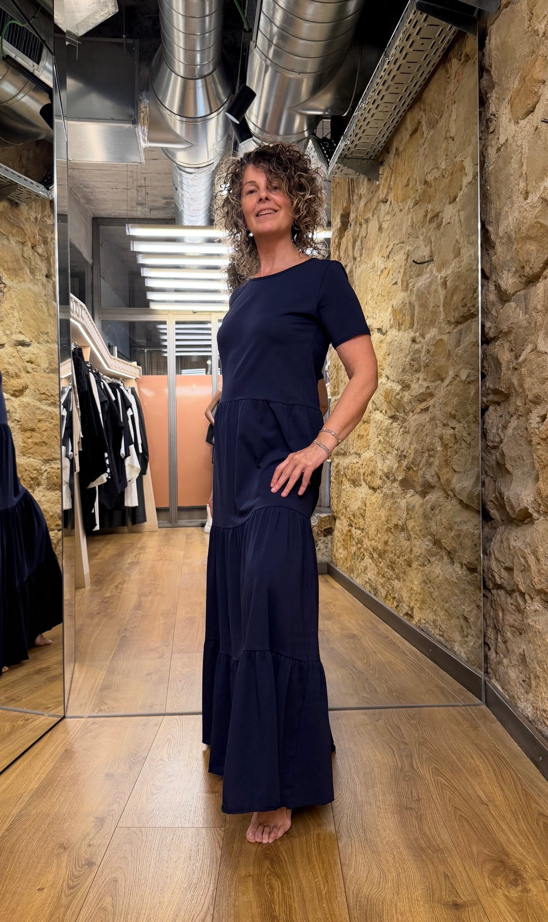 VESTIDO P26BU704-MARINO