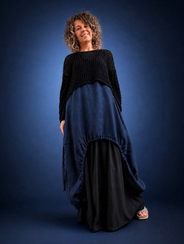 VESTIDO P26DD720-MARINO