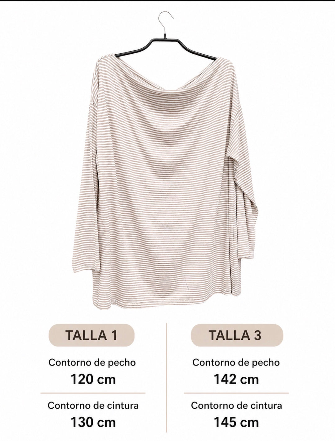 CAMISETA ST50171-BEIGE