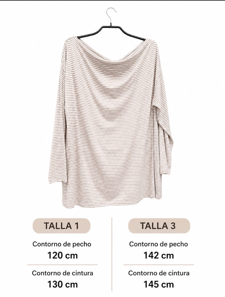 CAMISETA ST50171-BEIGE
