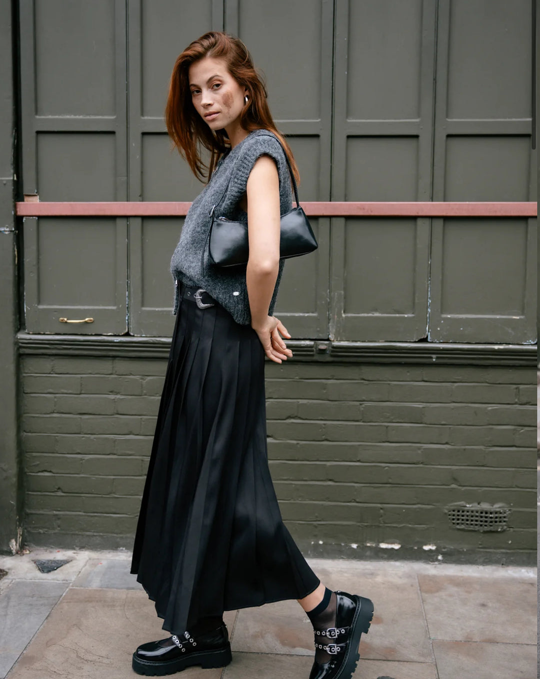 FALDA JAYLO PLAIN-NEGRO