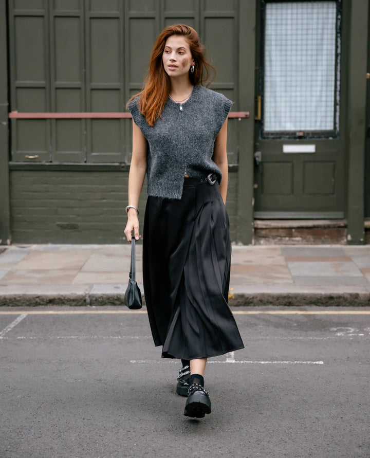 FALDA JAYLO PLAIN-NEGRO