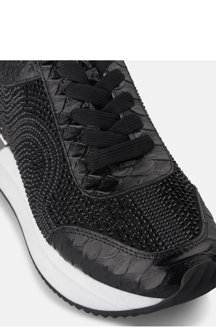 ZAPATILLAS METALIZADAS CON PEDRERÍA I261101C