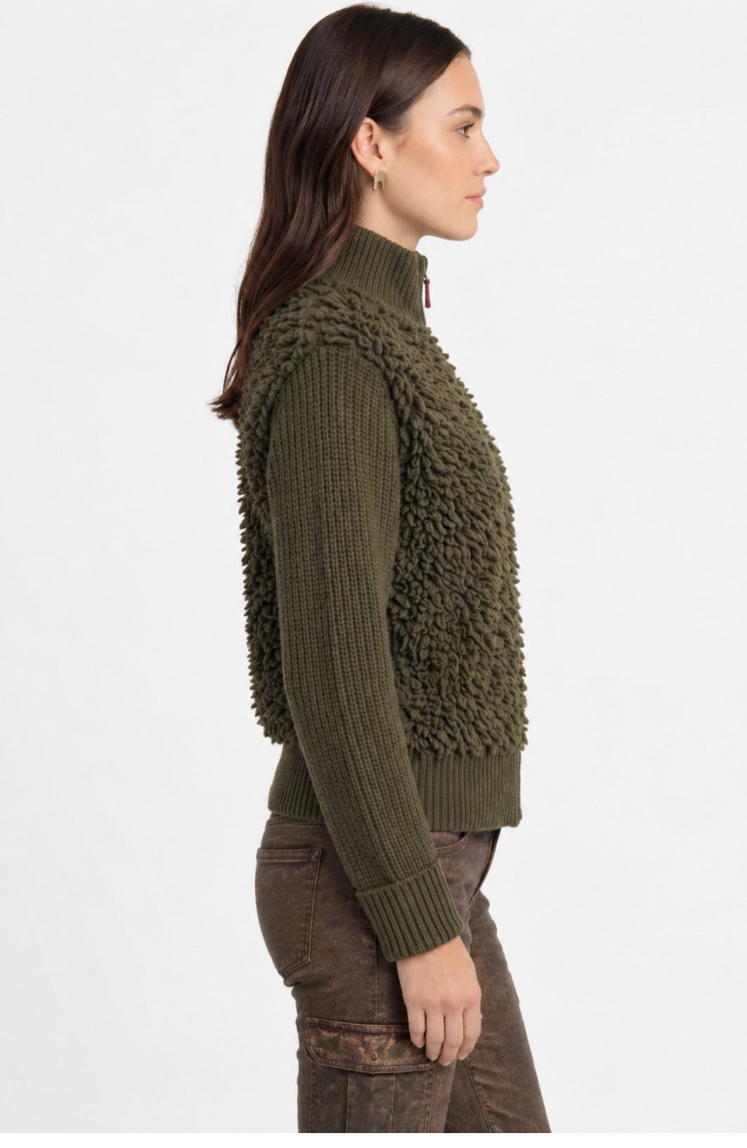 CHAQUETA PUNTO VERDE MUSGO MALAK.5002612