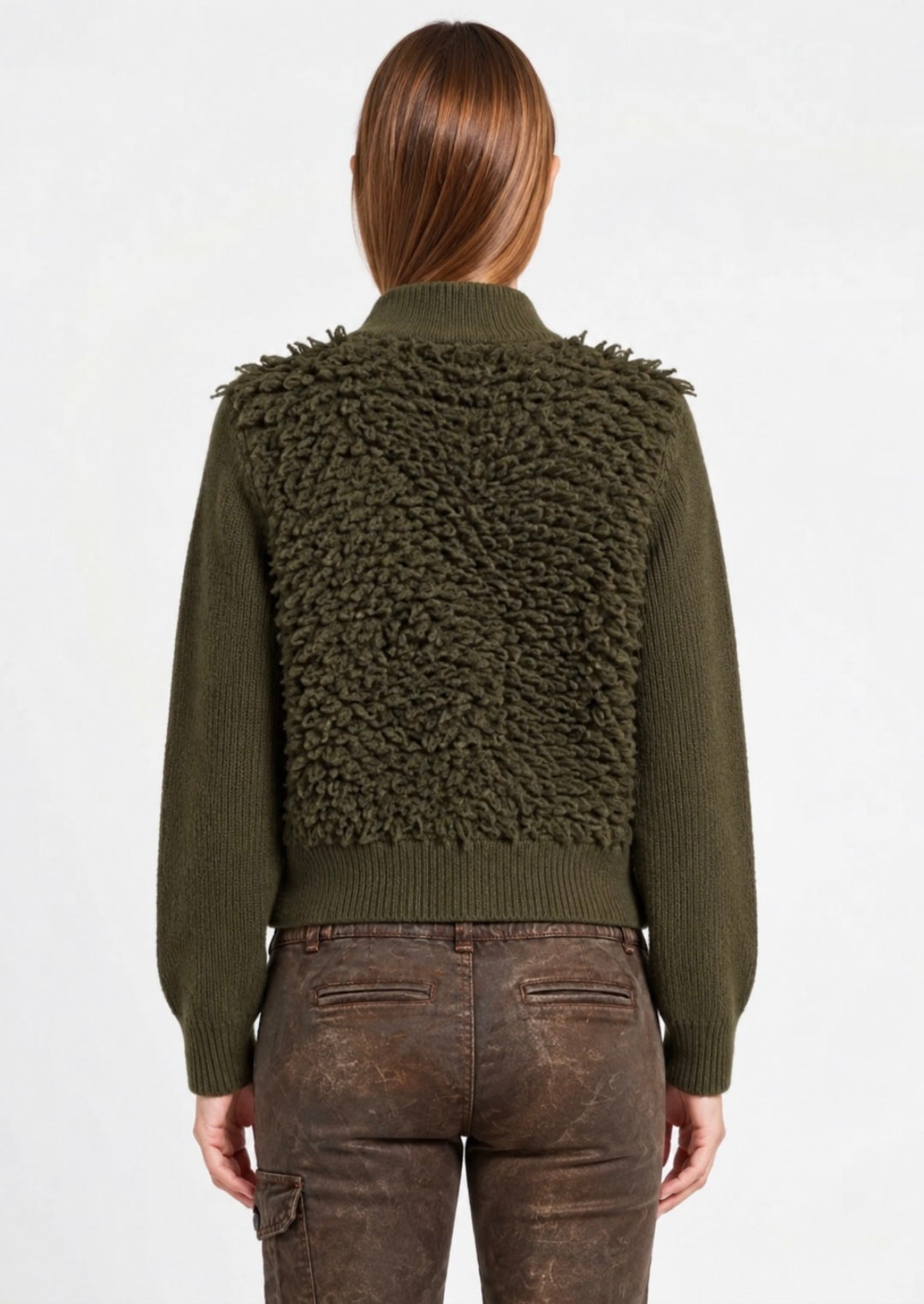 CHAQUETA PUNTO VERDE MUSGO MALAK.5002612