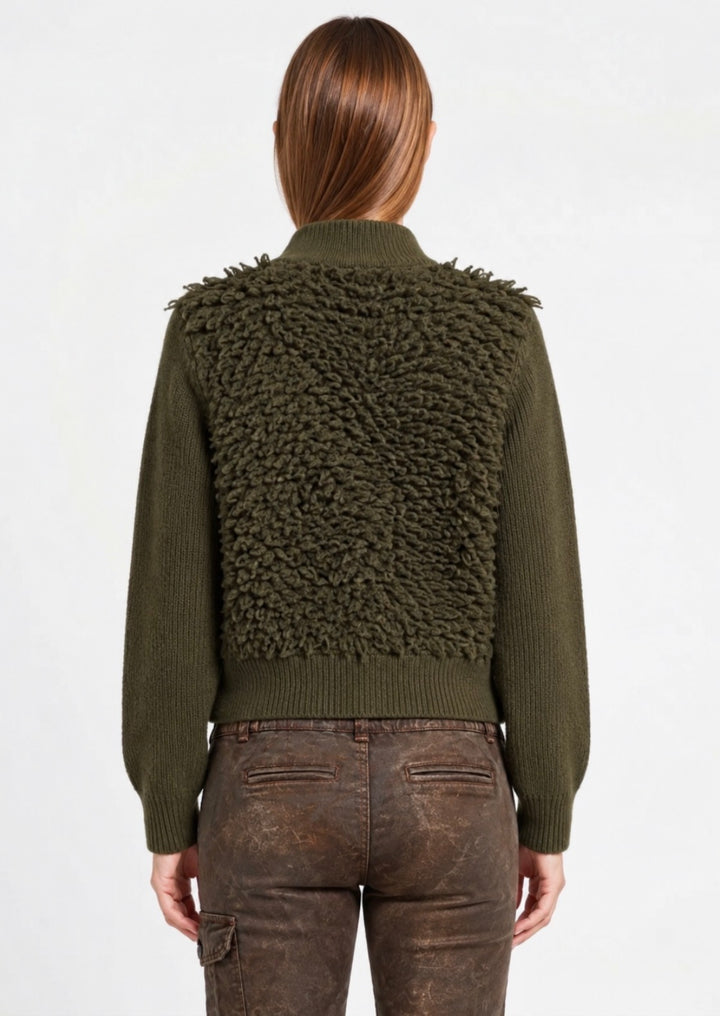 CHAQUETA PUNTO VERDE MUSGO MALAK.5002612