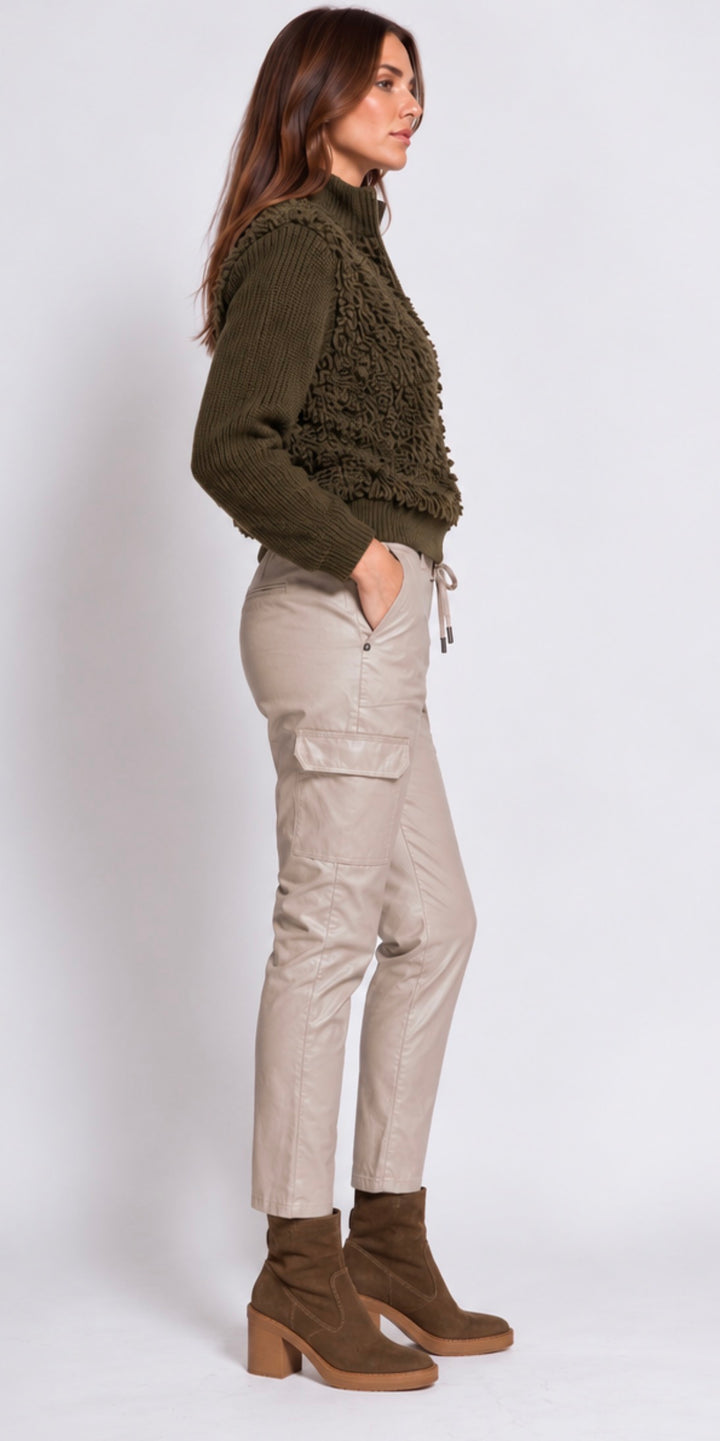 CHAQUETA PUNTO VERDE MUSGO MALAK.5002612