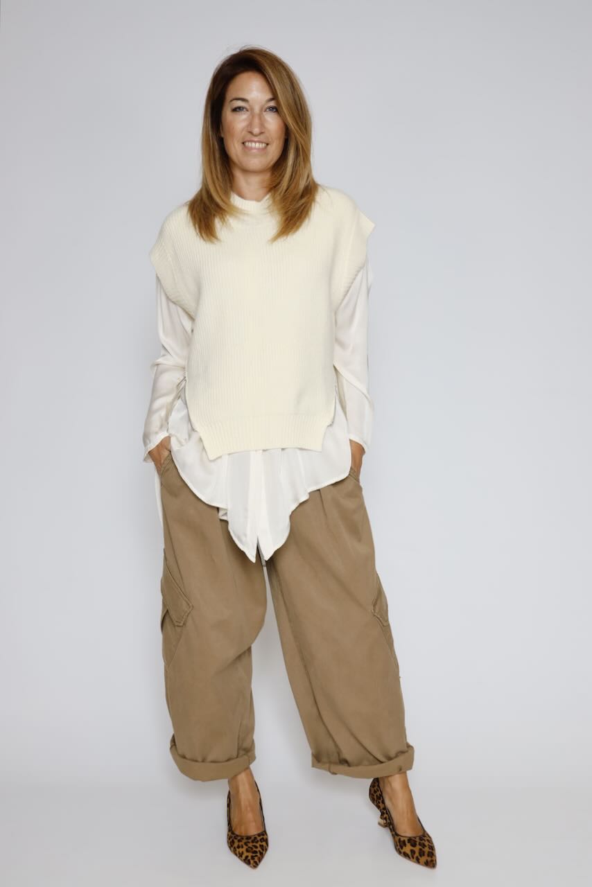 CHALECO PHANCY-BEIGE