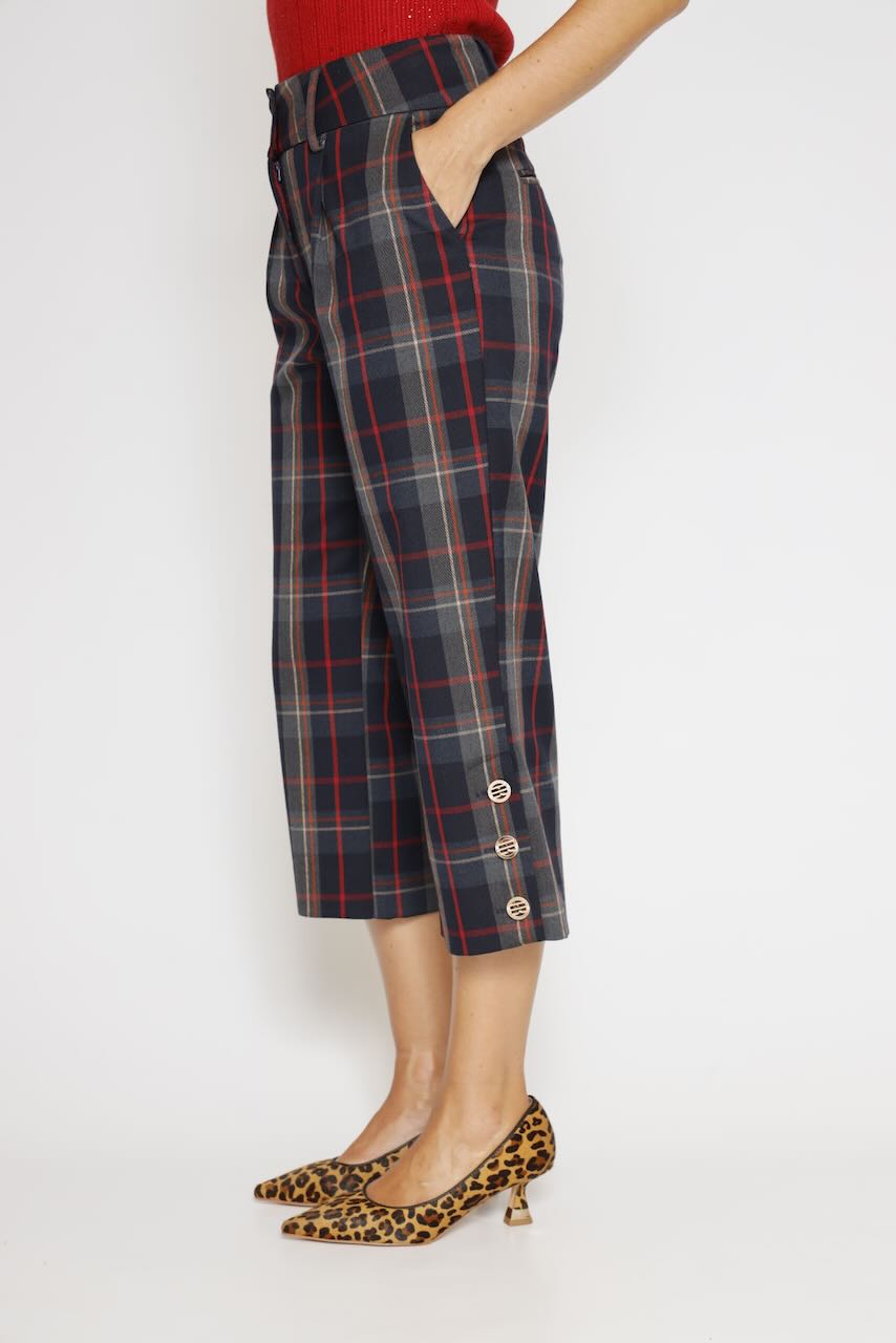 PANTALÓN  WV9006W45995-ROJO/NEGRO