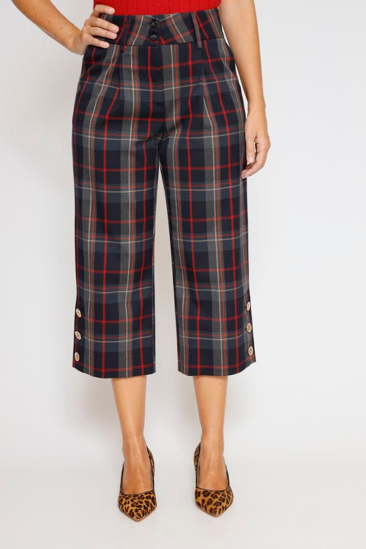 PANTALÓN  WV9006W45995-ROJO/NEGRO