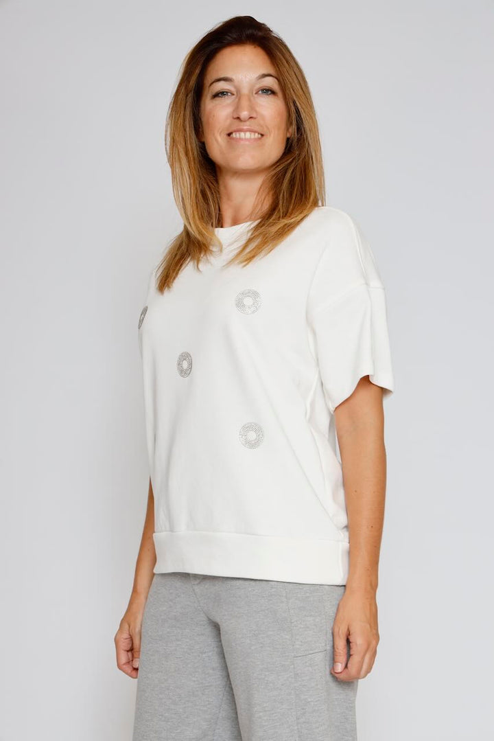 CAMISETA  P25MF415-LATTE