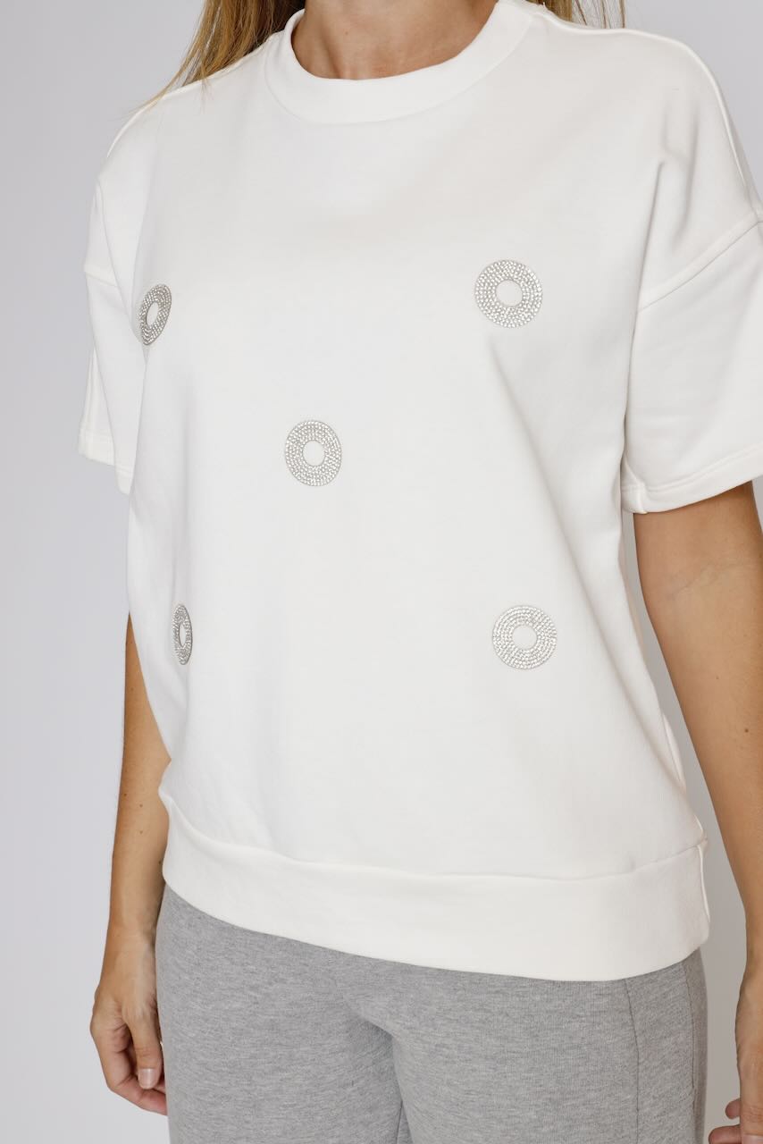 CAMISETA  P25MF415-LATTE