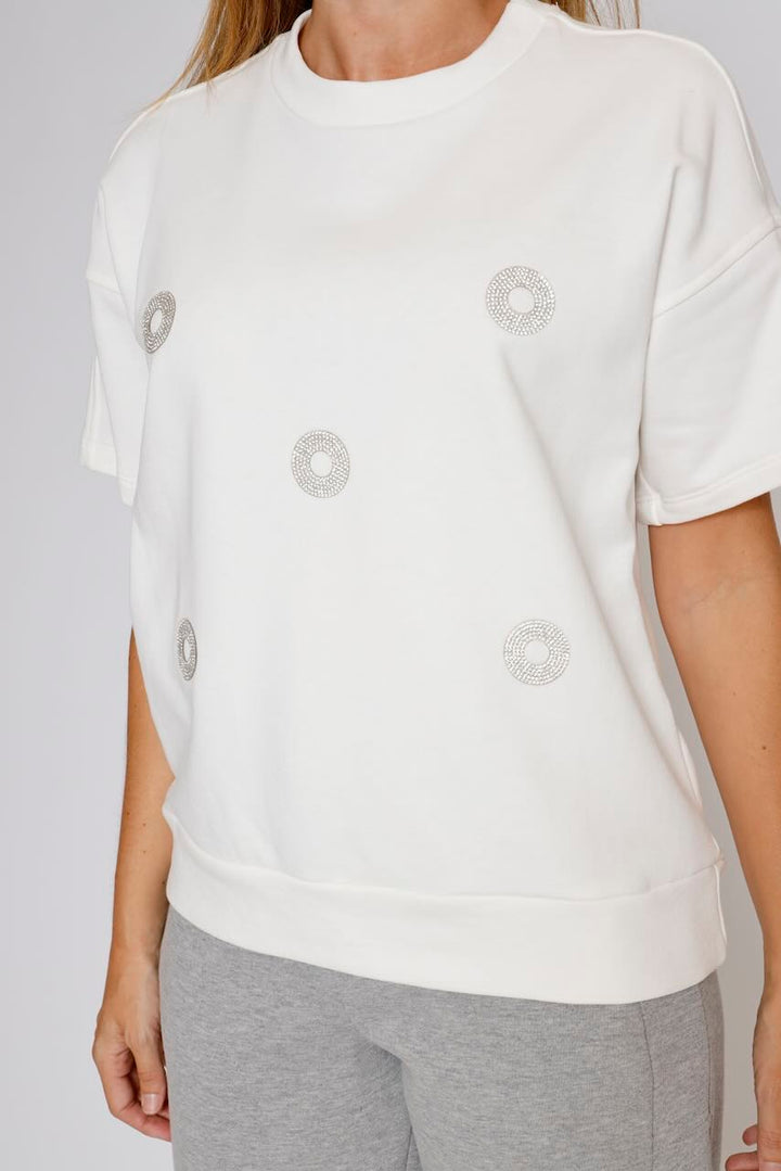 CAMISETA  P25MF415-LATTE