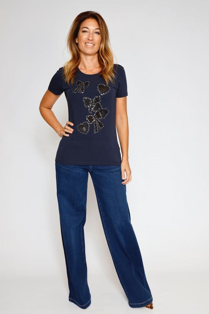 CAMISETA WT3004J401N5-MARINO