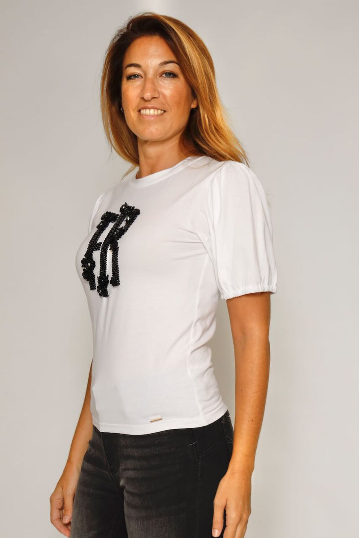 CAMISETA WT3061J401N5-BLANCO
