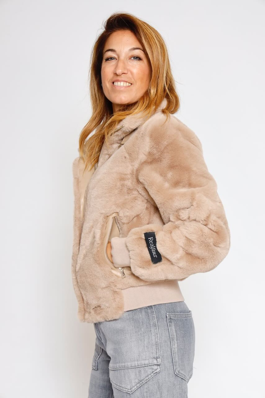 CHAQUETA AMBRA.7002511-BEIGE