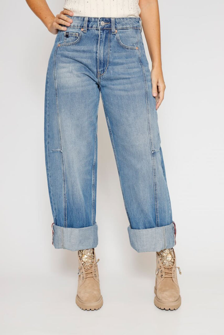 VAQUERO JFLEAL-BLU DENIM