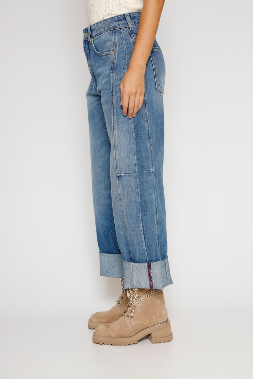 VAQUERO JFLEAL-BLU DENIM