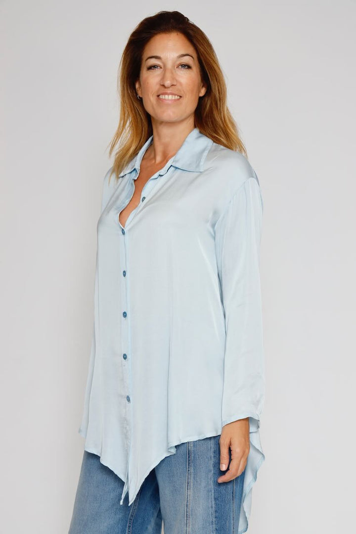 CAMISA P25AN126-CELESTE