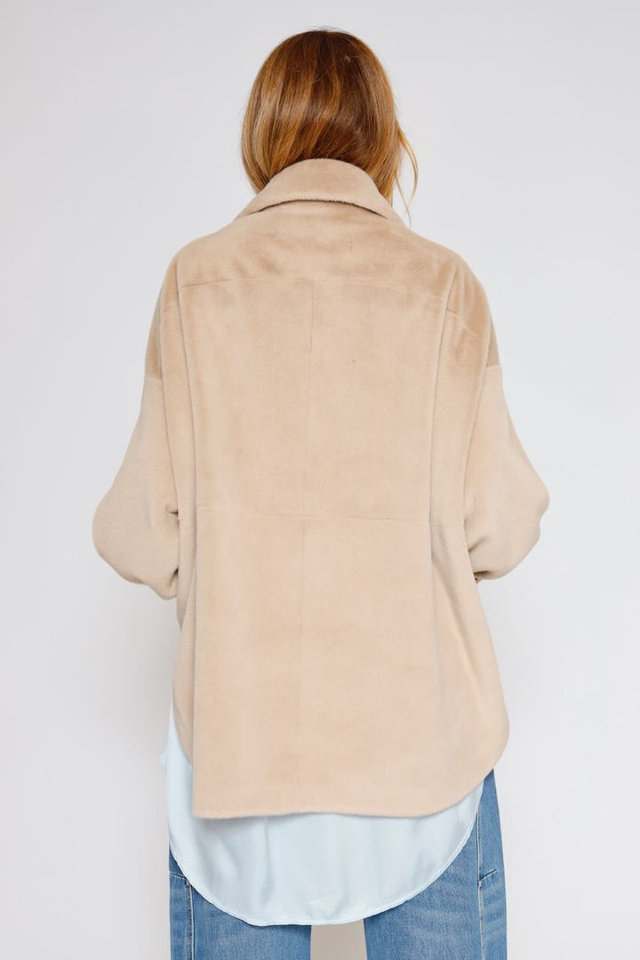 CHAQUETA CAPA BY09111-BEIGE