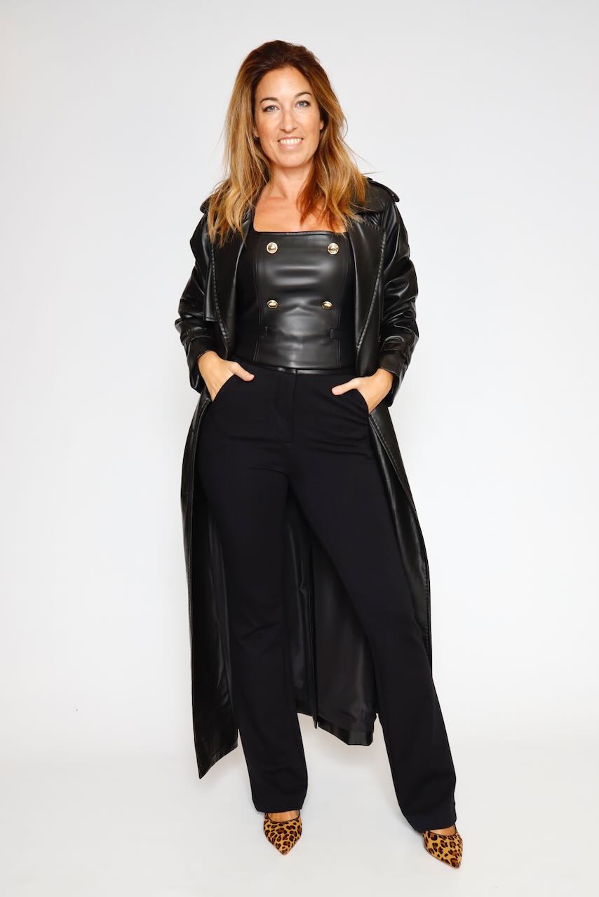 GABARDINA WC7001P41101-NEGRO