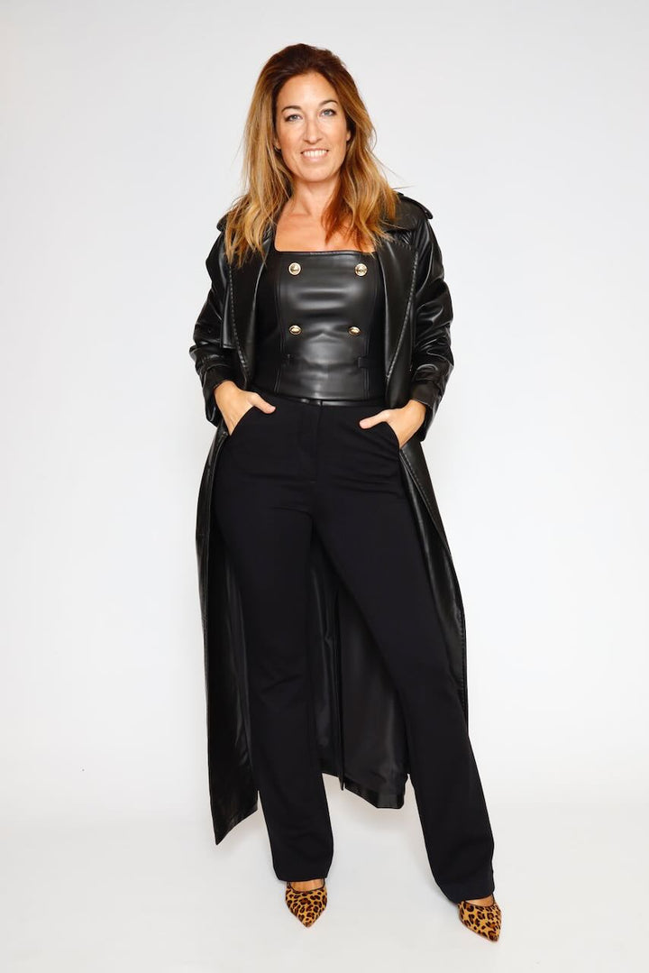 GABARDINA WC7001P41101-NEGRO