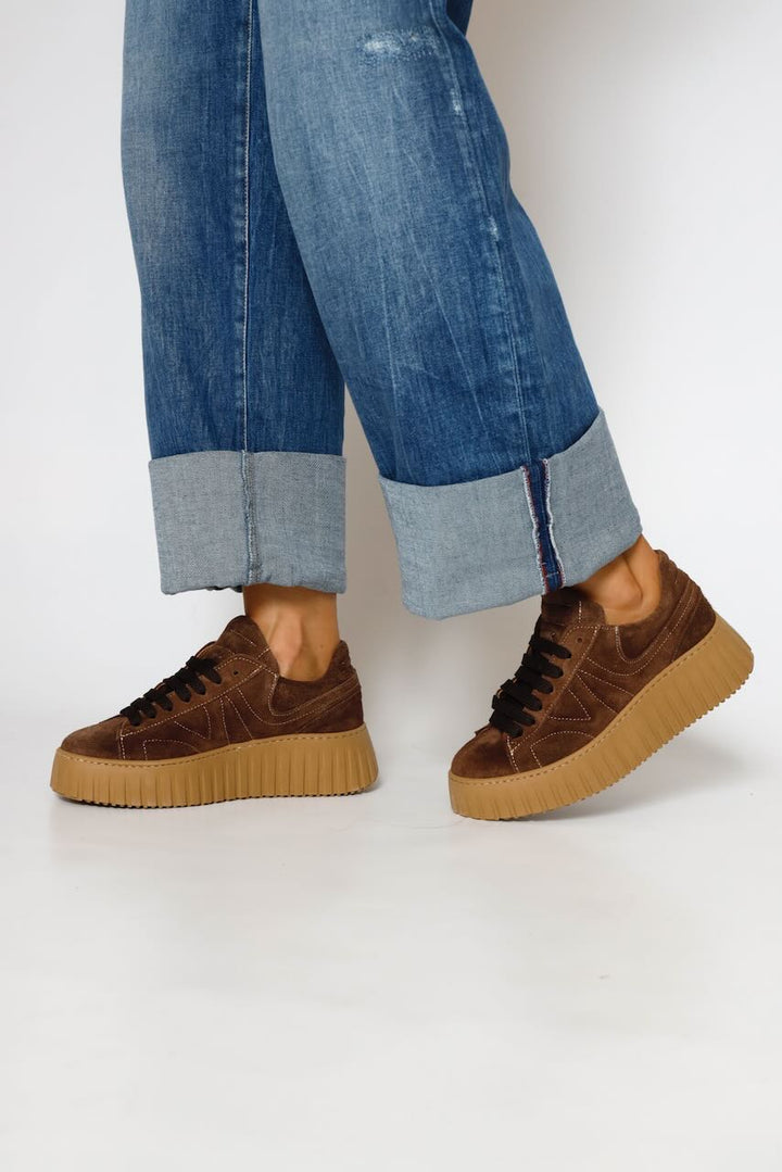 ZAPATILLA 0064-CHOCOLATE