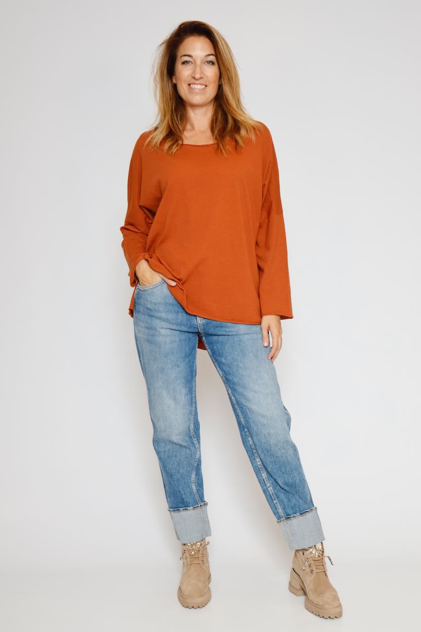 CAMISETA A25GA401-NARANJA