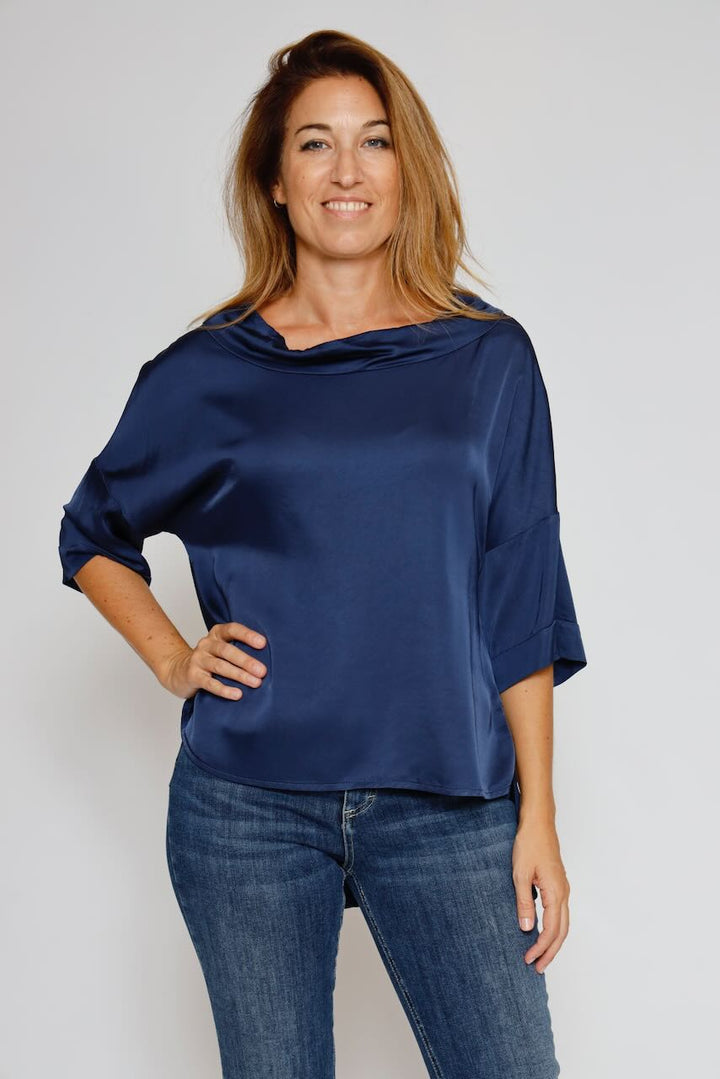 BLUSA P25AN128-MARINO