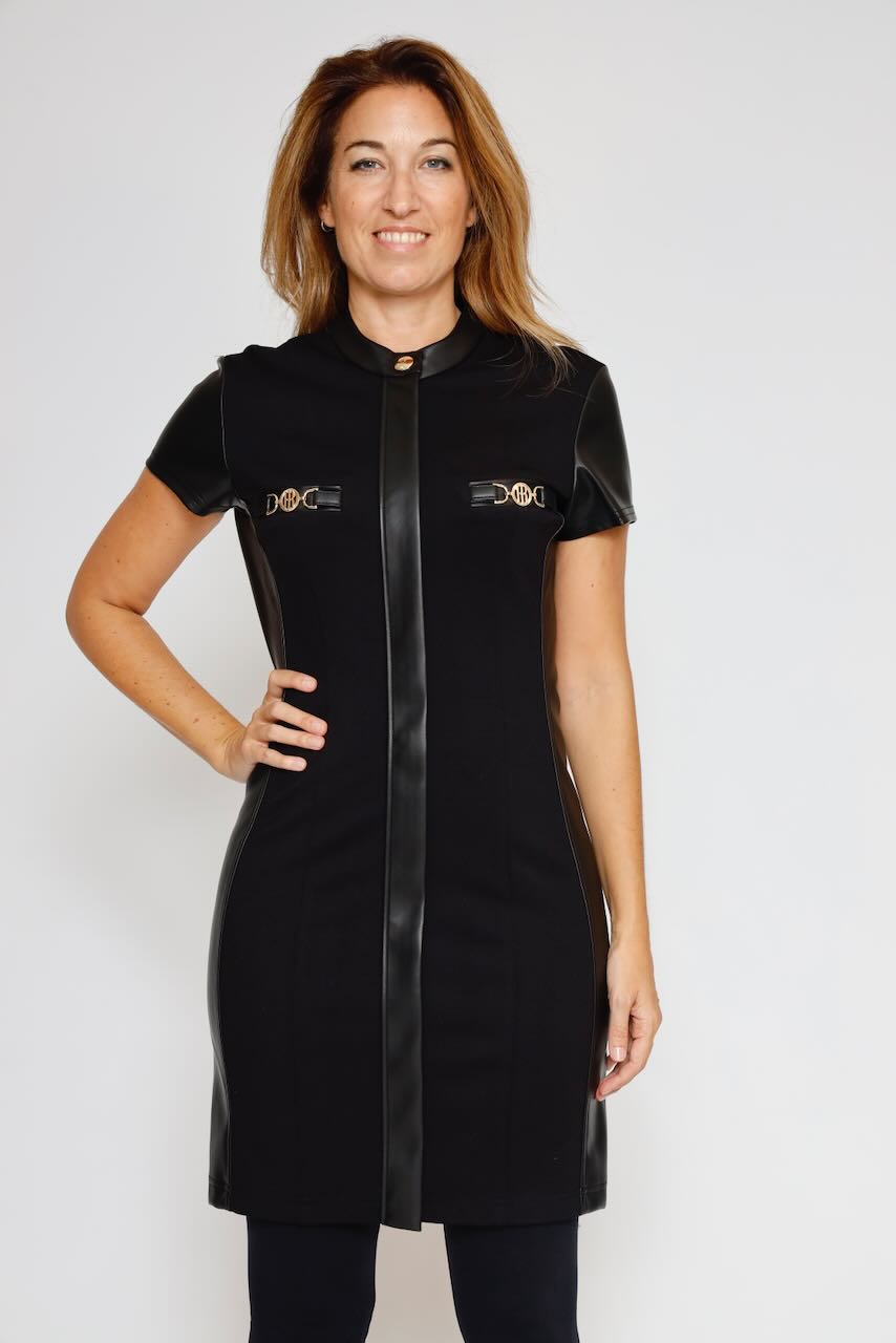 VESTIDO WD1003W78001-NEGRO
