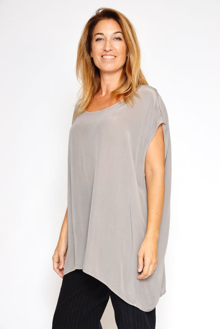BLUSA/LARGONA P25AN127-GRIS