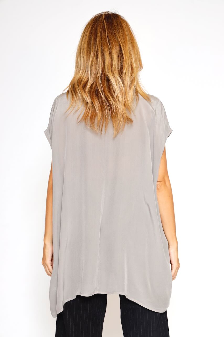 BLUSA/LARGONA P25AN127-GRIS