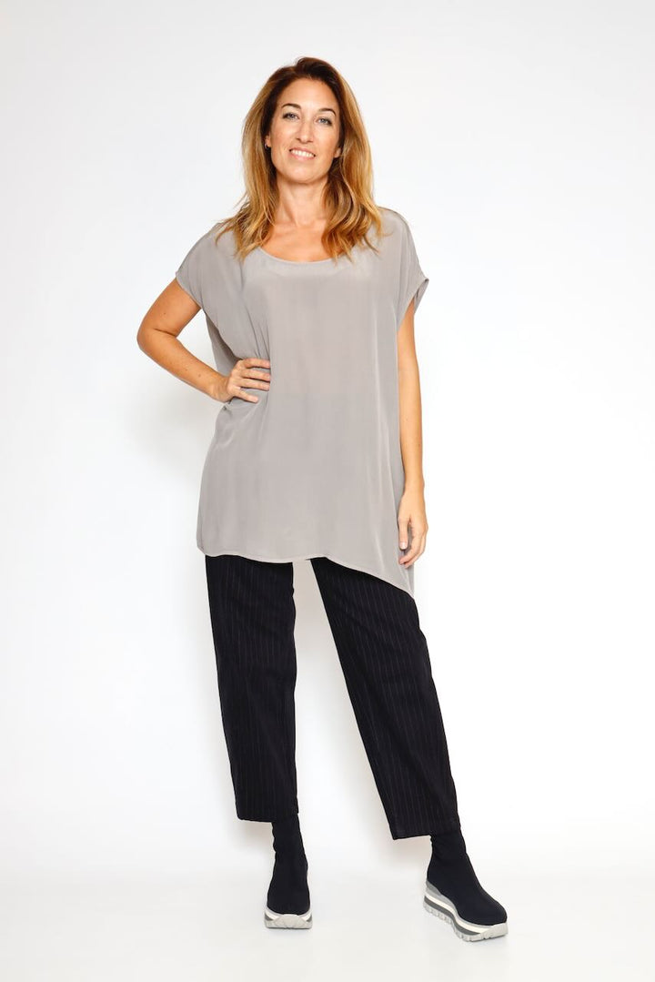 BLUSA/LARGONA P25AN127-GRIS