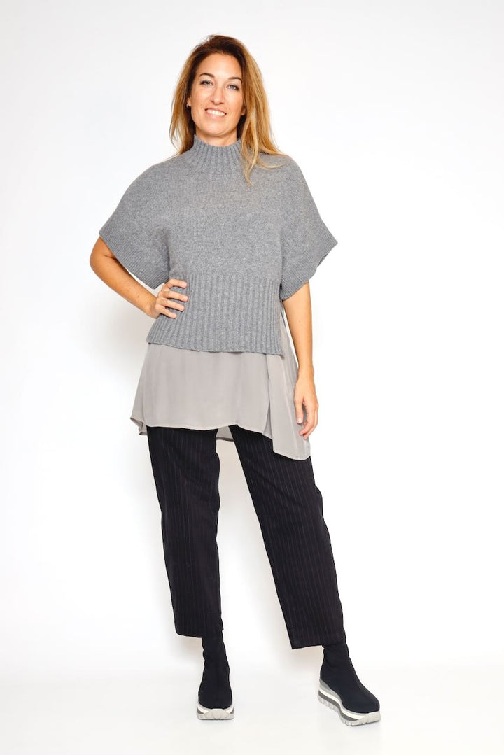 BLUSA/LARGONA P25AN127-GRIS