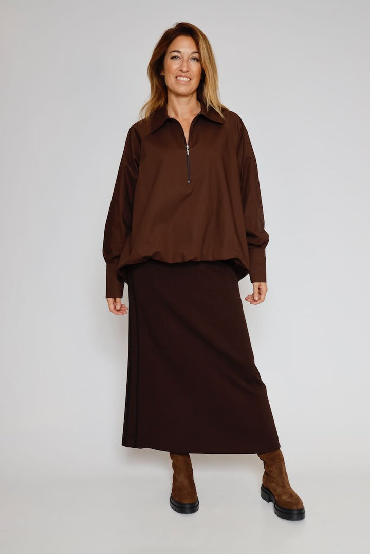 FALDA 54-6019-MARRON