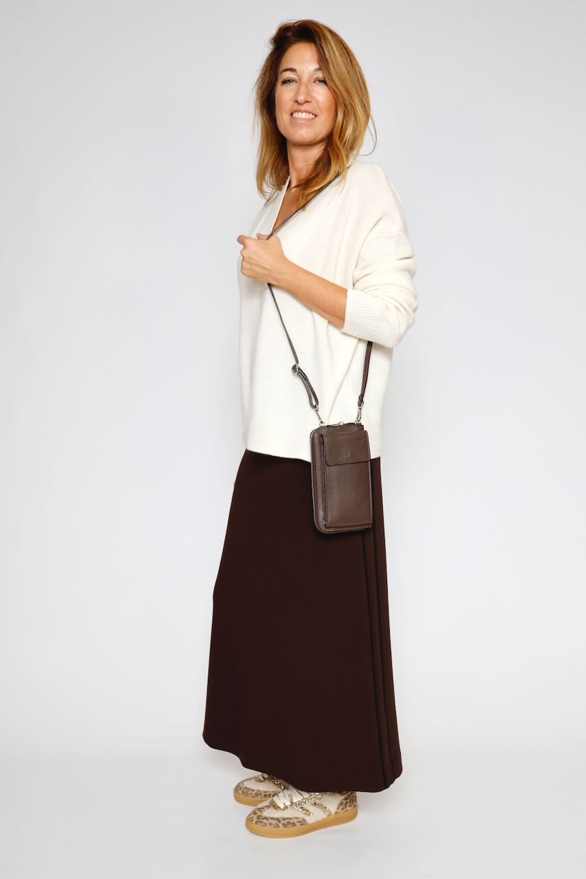 FALDA 54-6019-MARRON