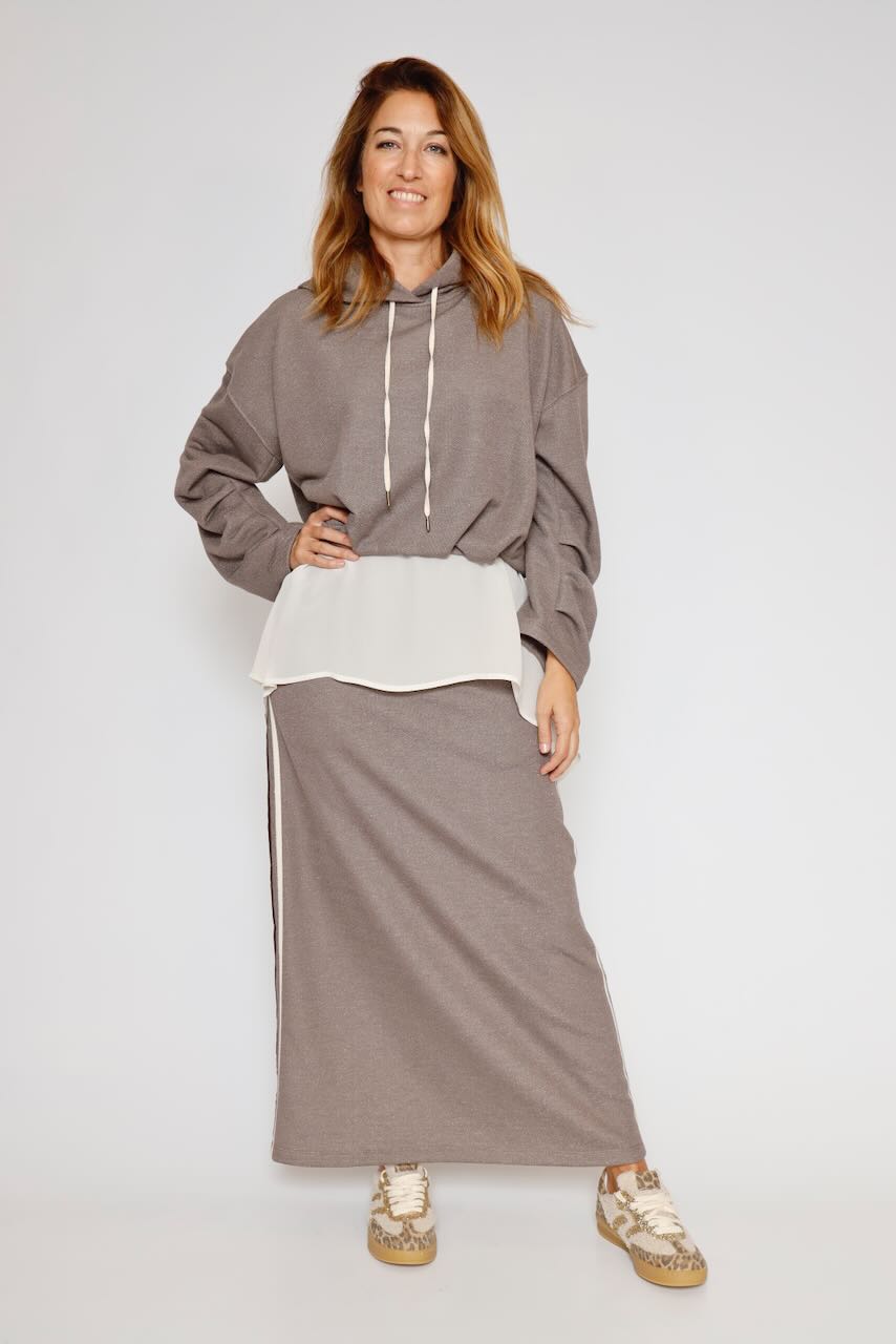 FALDA 54-6046-MARRON