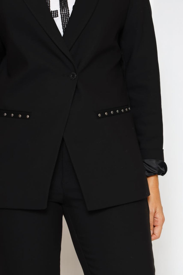 CHAQUETA BERNIE POLYNEO-NEGRO