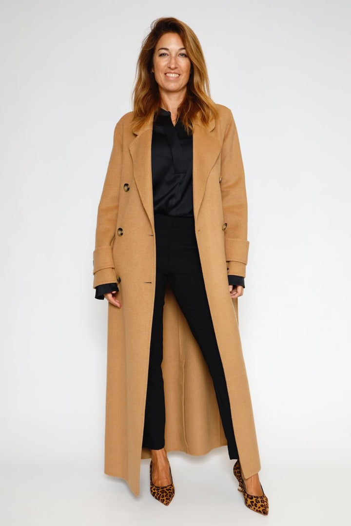 ABRIGO WC1001W80201-CAMEL