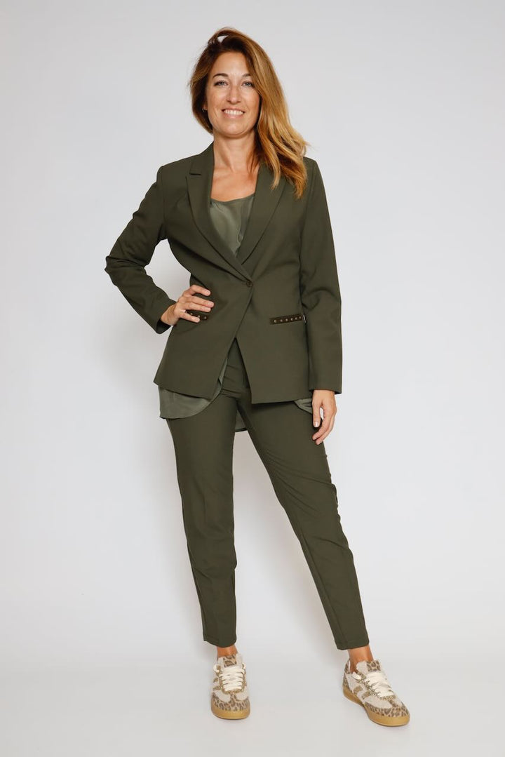 CHAQUETA BERNIE POLYNEO-MILITAR