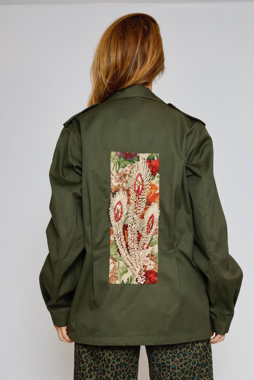 CHAQUETA A25DL610-MILITAR