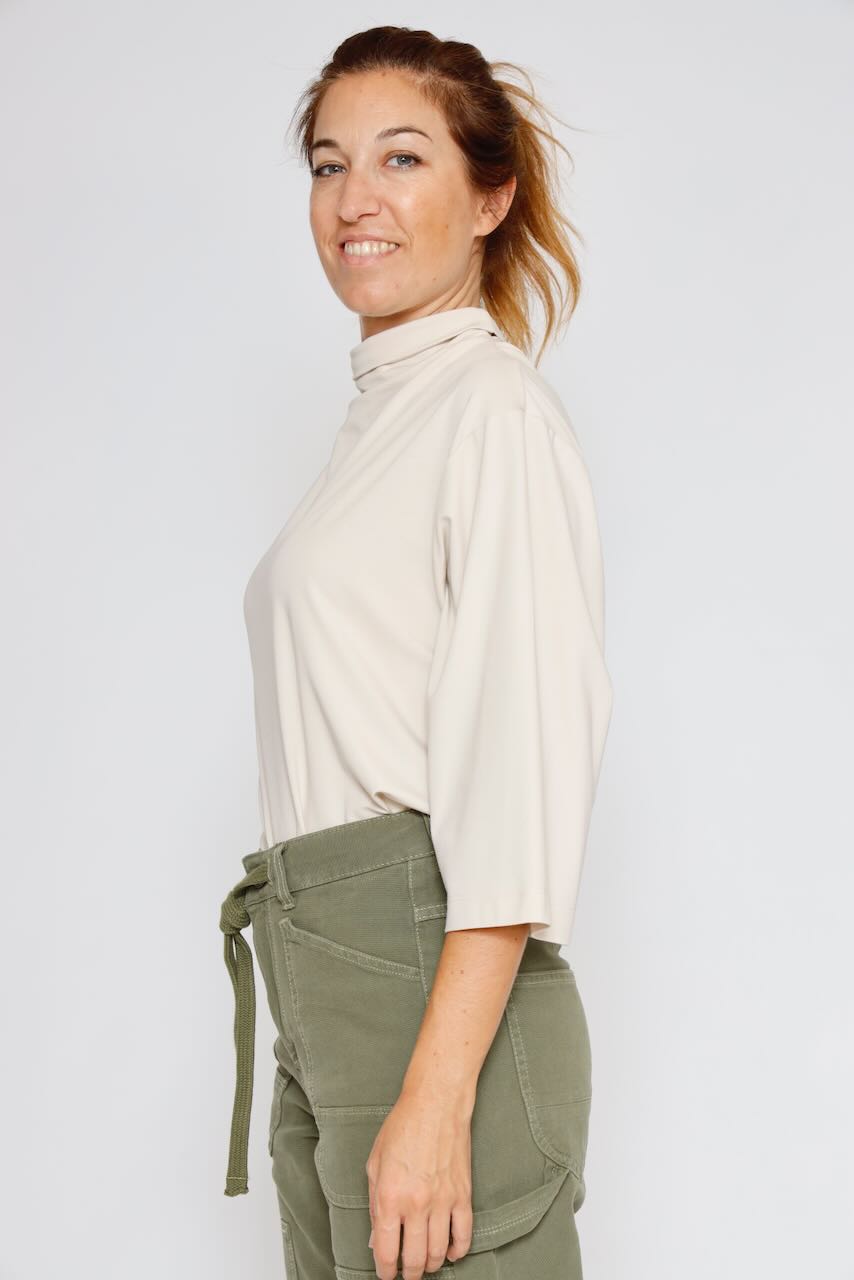 CAMISETA BY09178-BEIGE