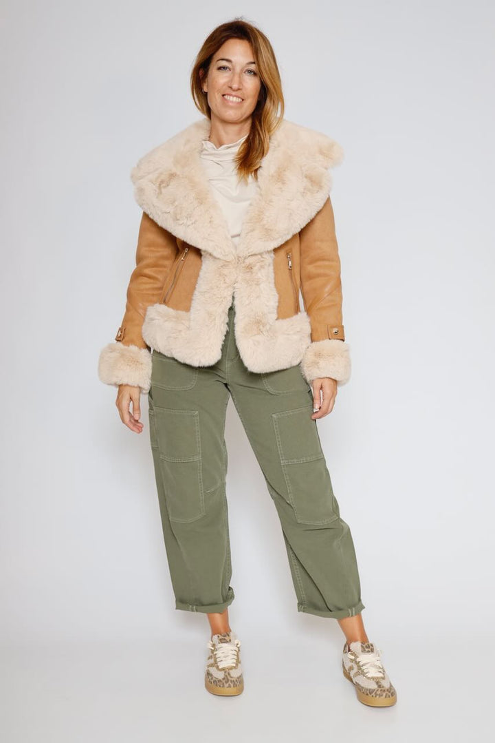 PELLIZA CORTA WC4008O44601-CAMEL