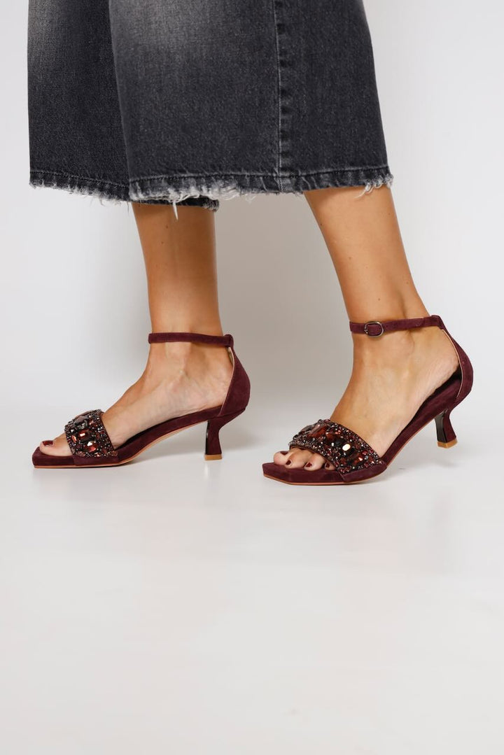 SANDALIA I250094-BURDEOS