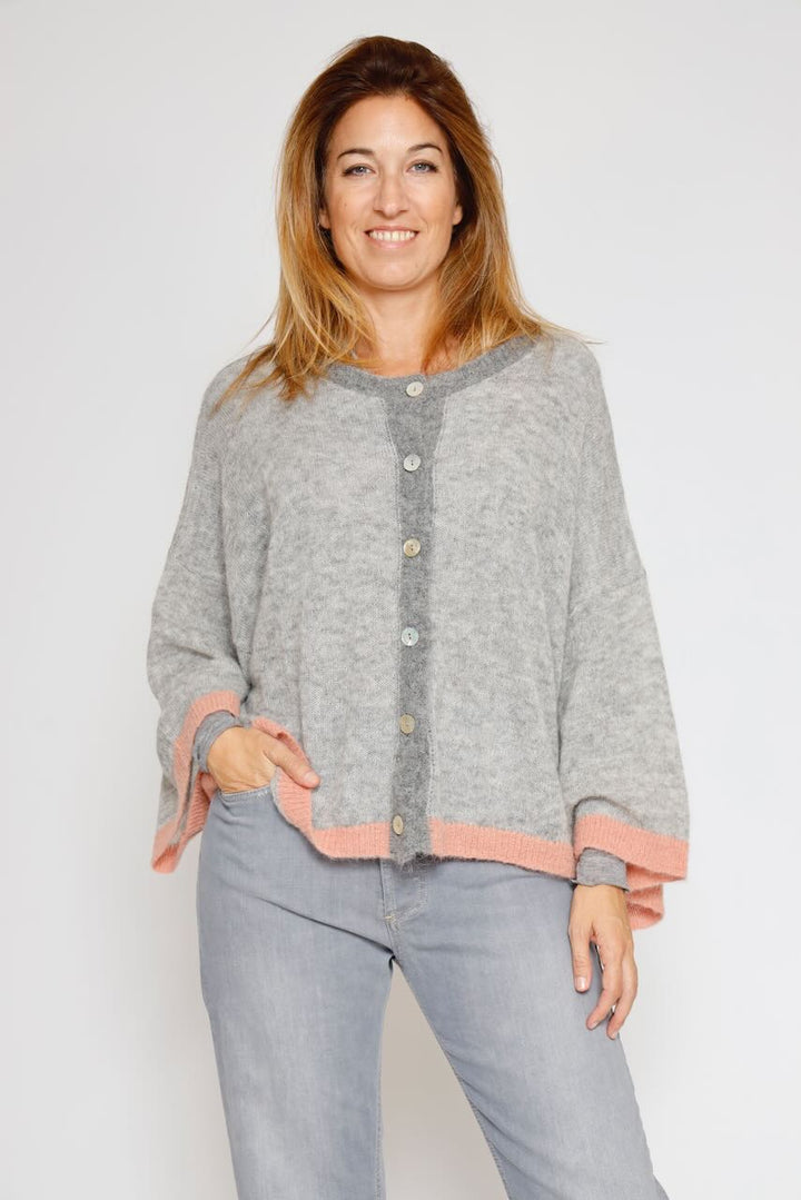 CARDIGAN A25IT521-GRIS