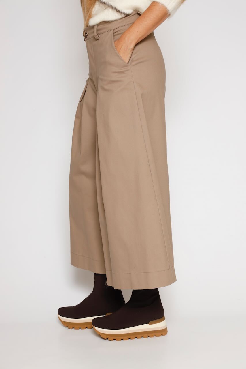 PANTALON A25OP203-TAUPE