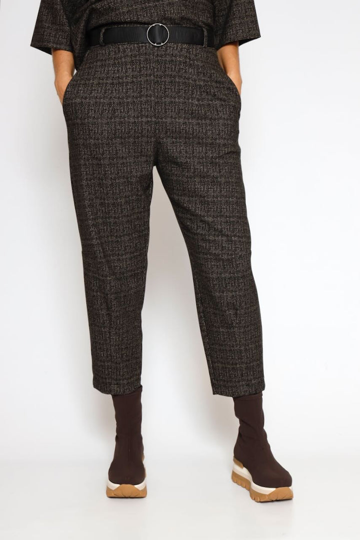 PANTALON P4K0KHP-NEGRO/BEIGE