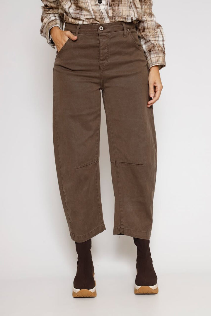 PANTALON P1O3CQKN3N-MARRON