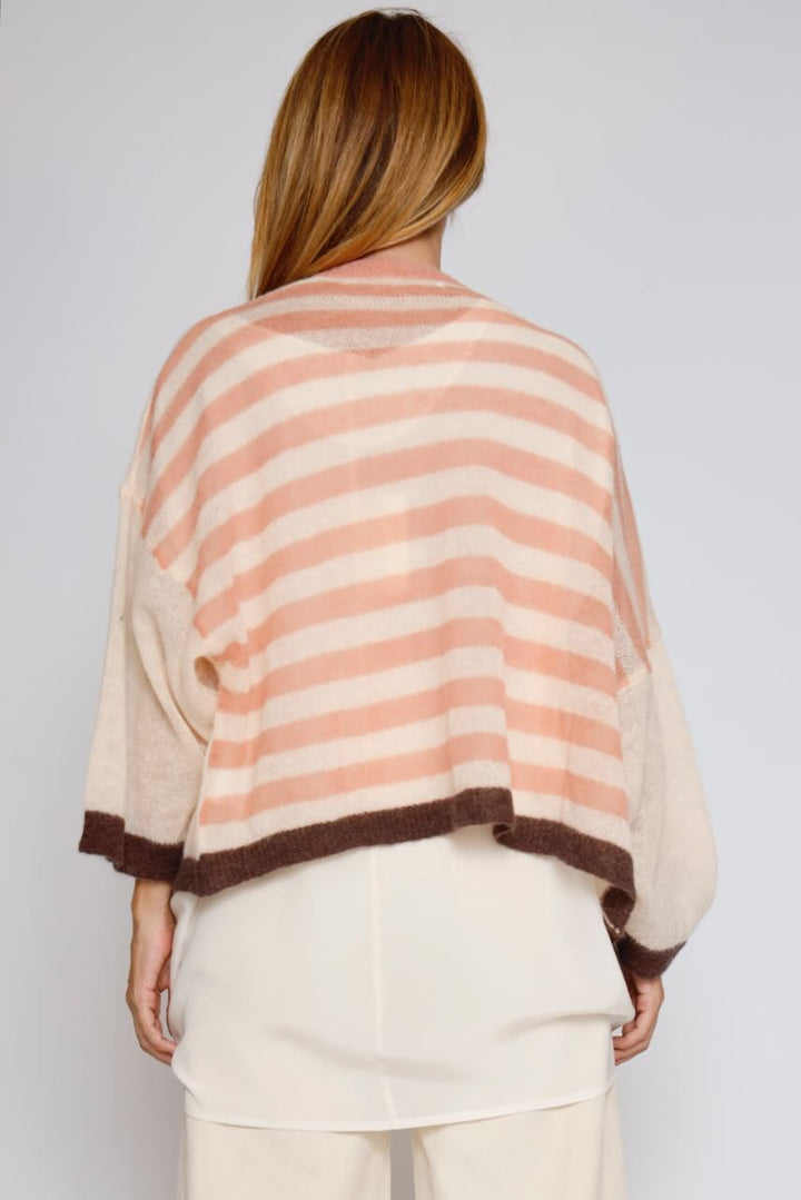 CARDIGAN A25IT521-ROSA