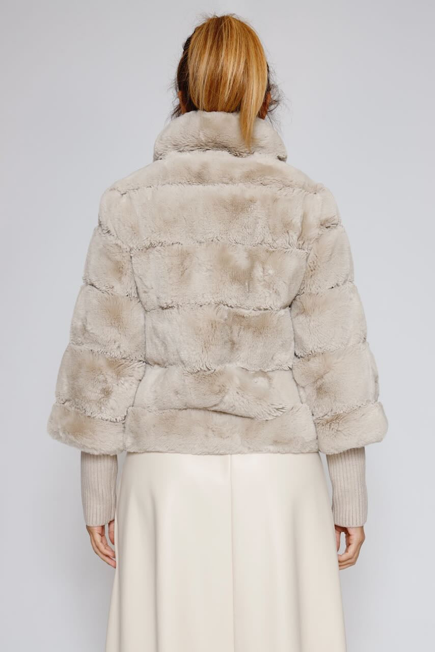 CHAQUETA FELINE.7002512-LATTE